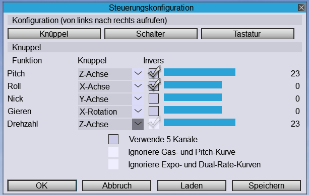 Steuerungskonfiguration